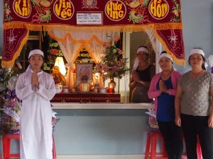 Beerdigung im Bergdorf